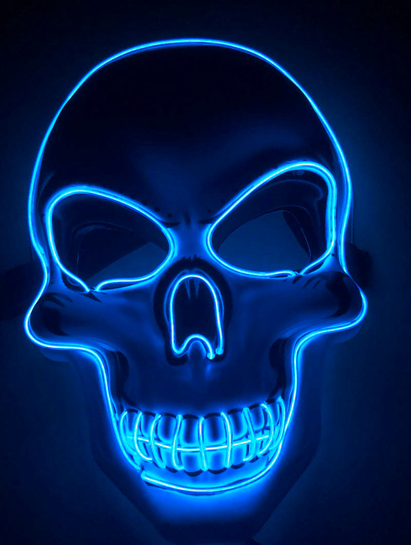 Bone-Chilling Brilliance: The Glow-in-the-Dark Skeleton Mask