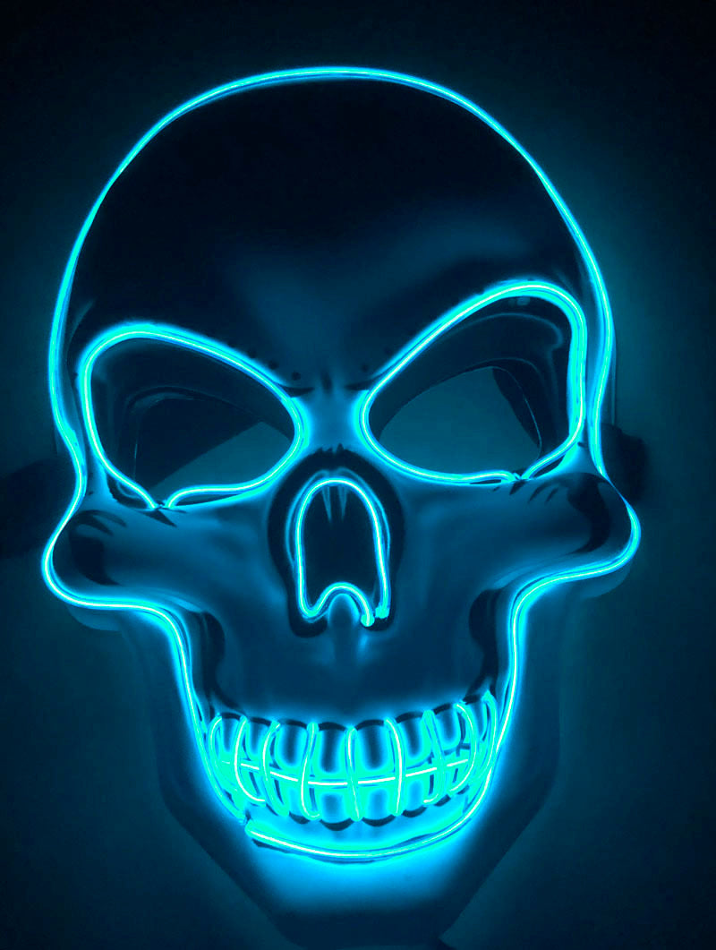 Bone-Chilling Brilliance: The Glow-in-the-Dark Skeleton Mask