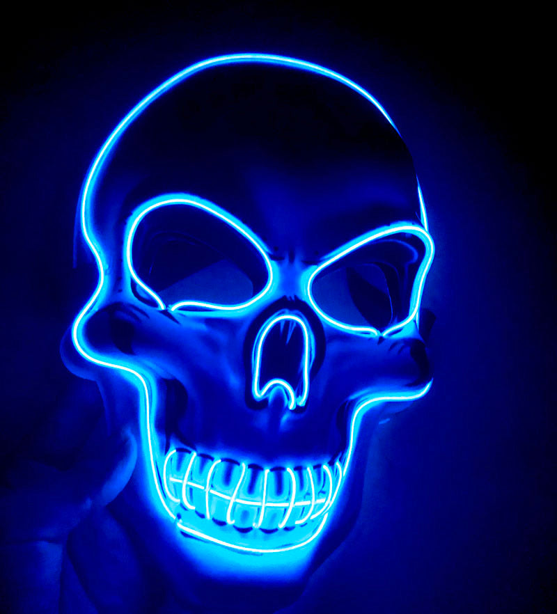 Bone-Chilling Brilliance: The Glow-in-the-Dark Skeleton Mask