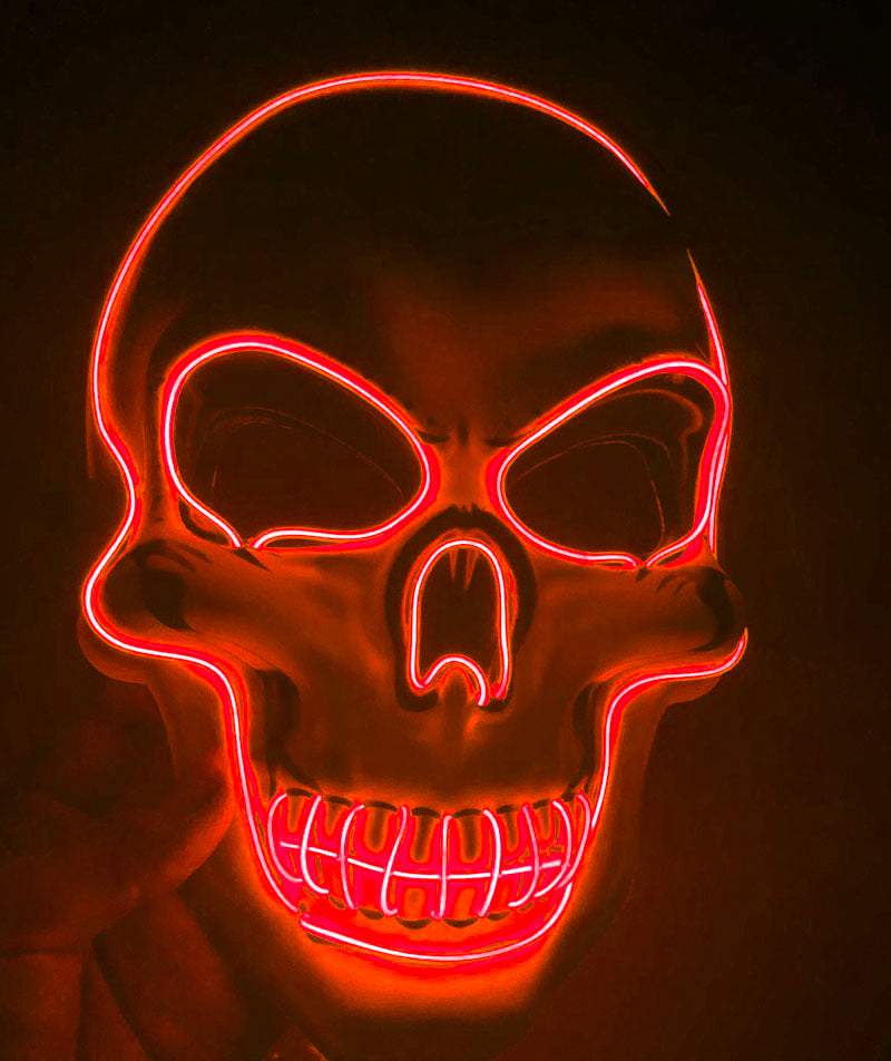 Bone-Chilling Brilliance: The Glow-in-the-Dark Skeleton Mask