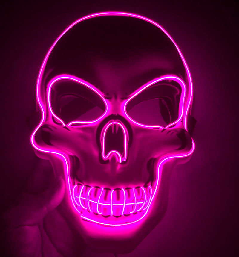 Bone-Chilling Brilliance: The Glow-in-the-Dark Skeleton Mask