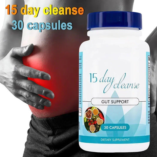 Revitalize Your Digestive Health: TK Hot 15-Day Bowel Cleanse Capsules