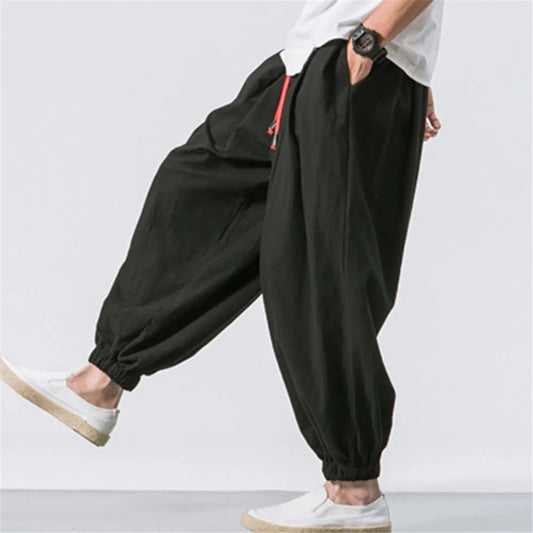 High Quality Linen Oversize Sweatpants