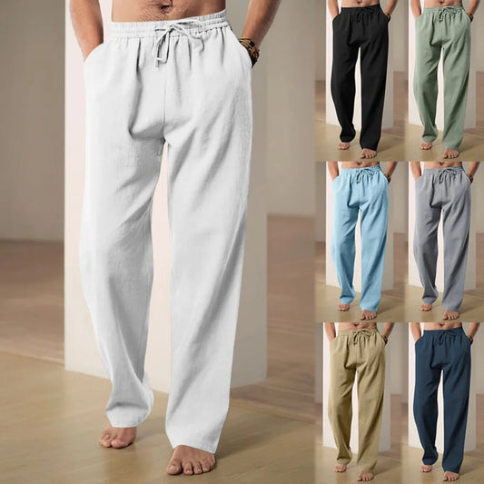 Linen® Breathable Trousers Beach Hawaii Pants