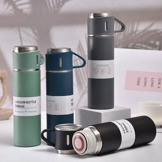 Elegent Business Style Vacuum Insulated Thermos Set